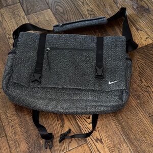 Nike Charcoal Black Messenger Bag